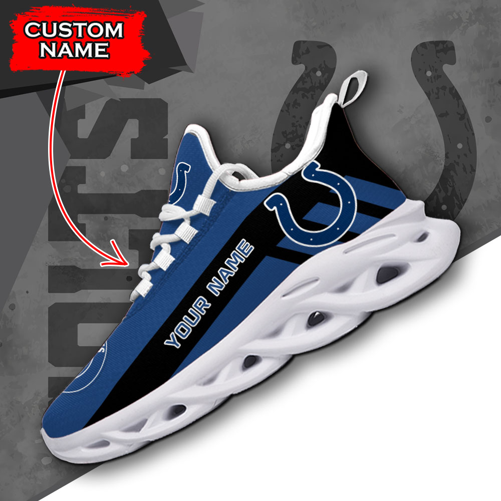 Indianapolis Colts NFL Max Soul Shoes Sneakers For Men And Women neasalamis.com