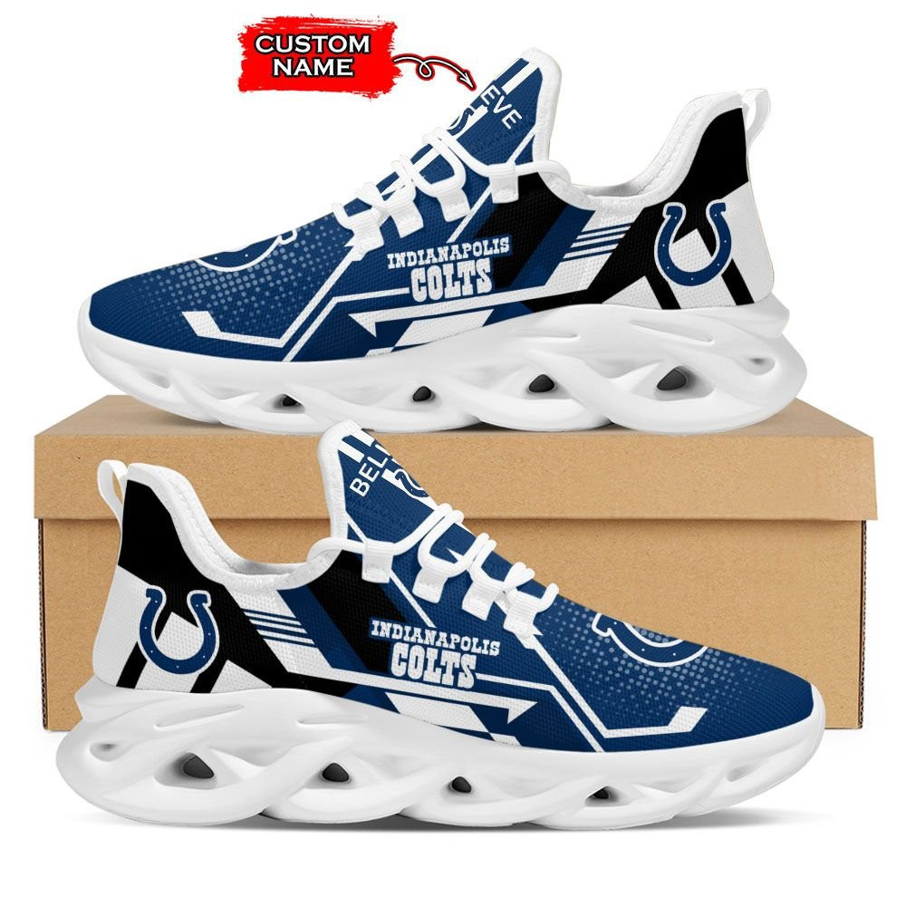 Indianapolis Colts NFL Max Soul Shoes Sneakers For Men And Women neasalamis.com