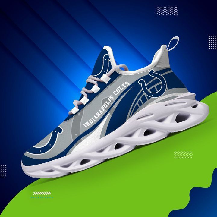 Indianapolis Colts NFL Max Soul Shoes Sneakers For Men And Women neasalamis.com