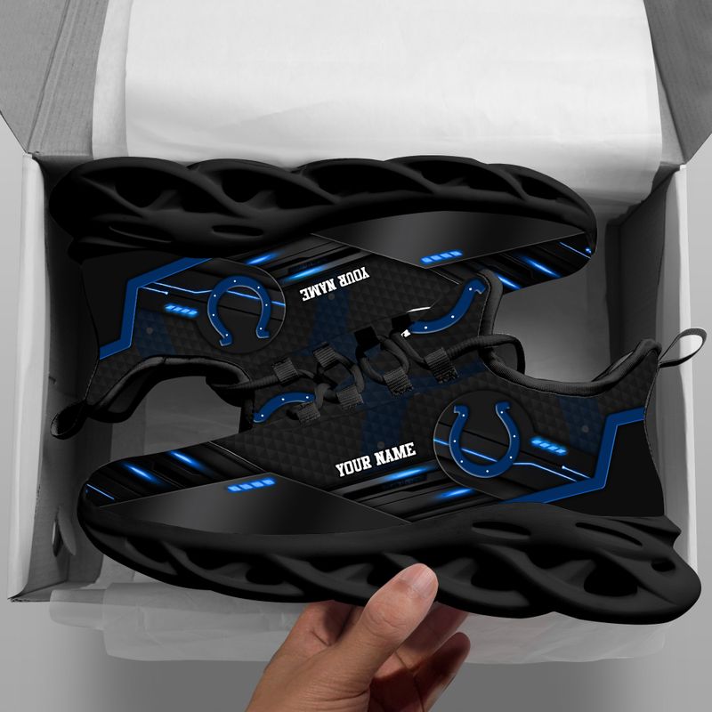Indianapolis Colts NFL Max Soul Shoes Sneakers For Men And Women neasalamis.com