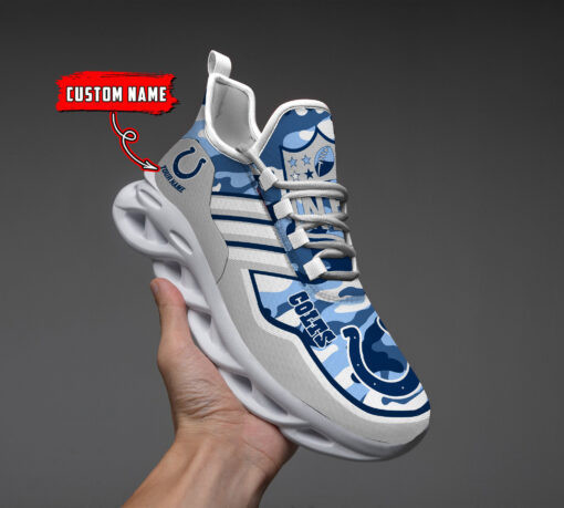 Indianapolis Colts NFL Max Soul Shoes Sneakers For Men And Women neasalamis.com