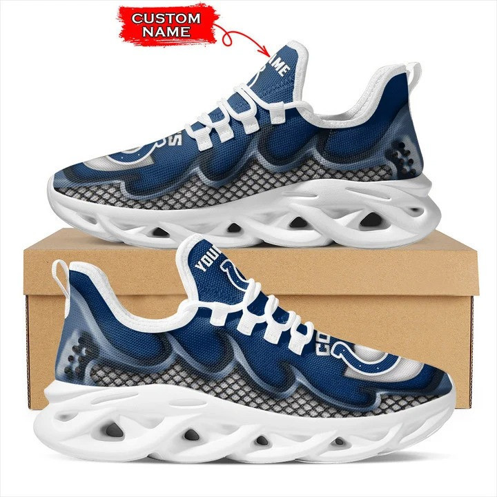 Indianapolis Colts NFL Max Soul Shoes Sneakers For Men And Women neasalamis.com