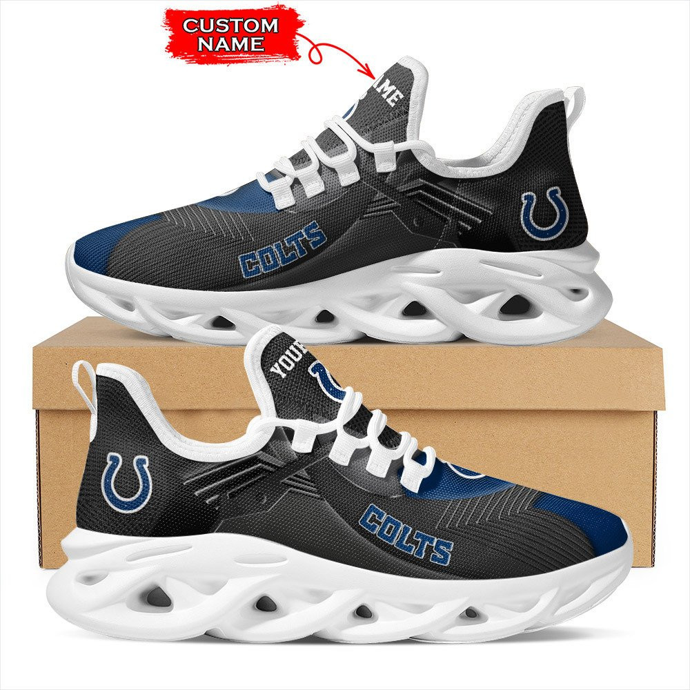 Indianapolis Colts NFL Max Soul Shoes Sneakers For Men And Women neasalamis.com
