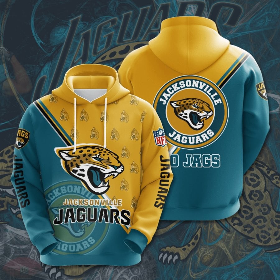 Jacksonville Jaguars Logo NFL Football Team Hoodie Neasalamis