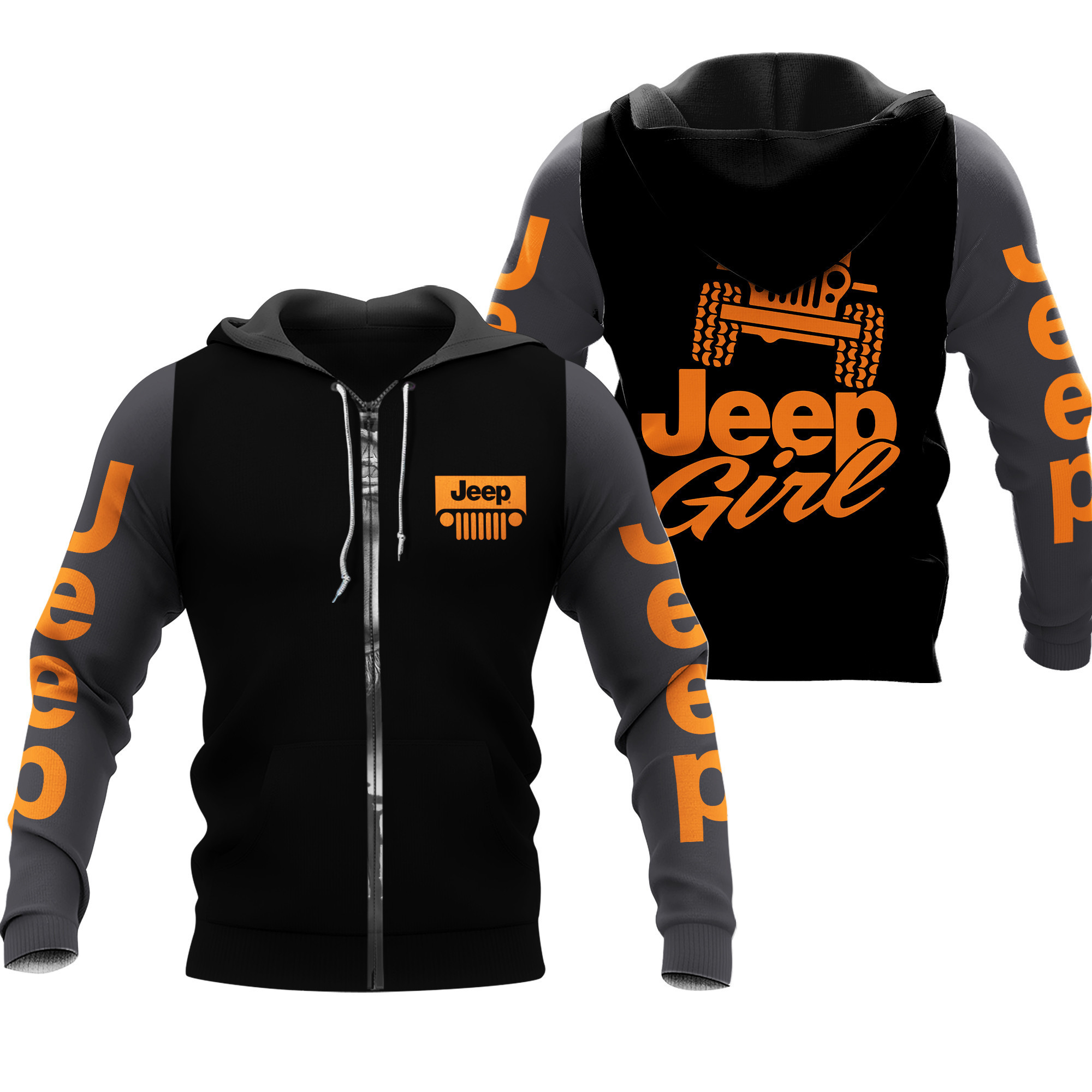 Jeep Girl Hoodie Neasalamis