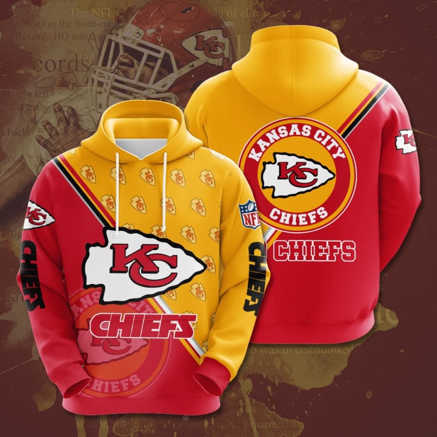 Kansas City Chiefs Logo NFL Football Team Hoodie Neasalamis