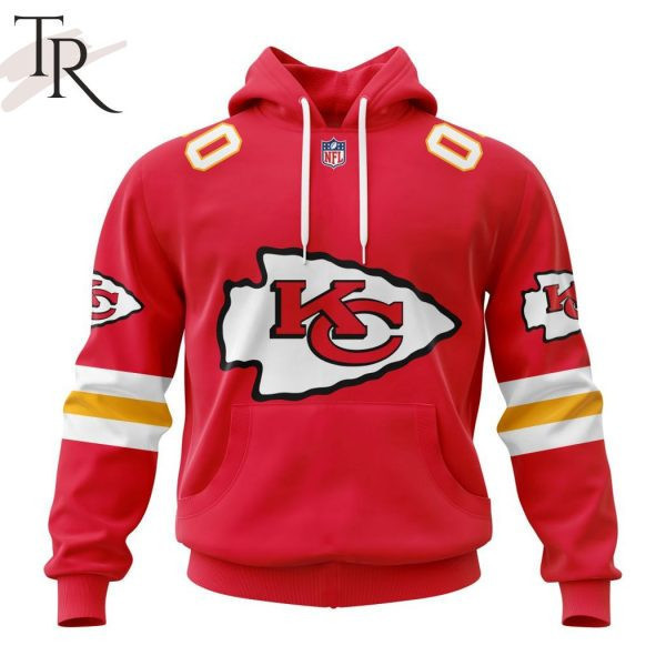 Kansas City Chiefs Personalized Name And Number NFL 3D Hoodie Style Neasalamis