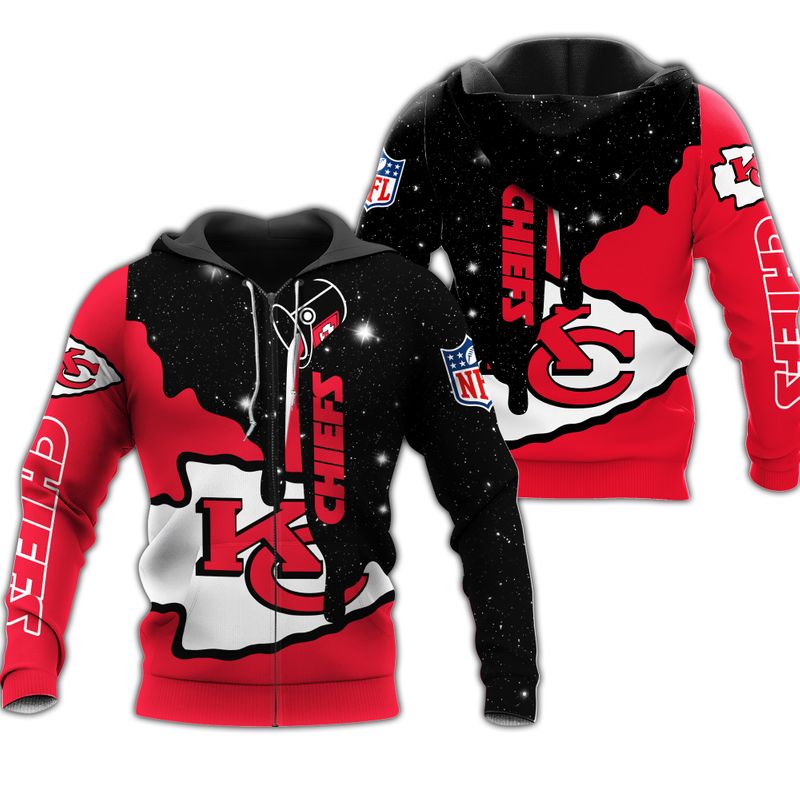 Kansas City Chiefs Stars Night NFL Football Team Hoodie Neasalamis