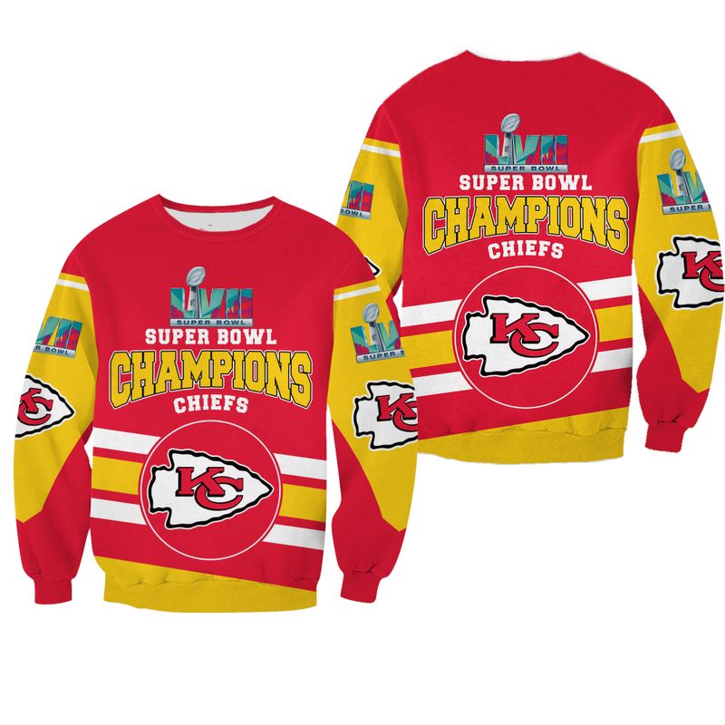 Kansas City Chiefs Super Bowl LVII Hoodie Style Neasalamis