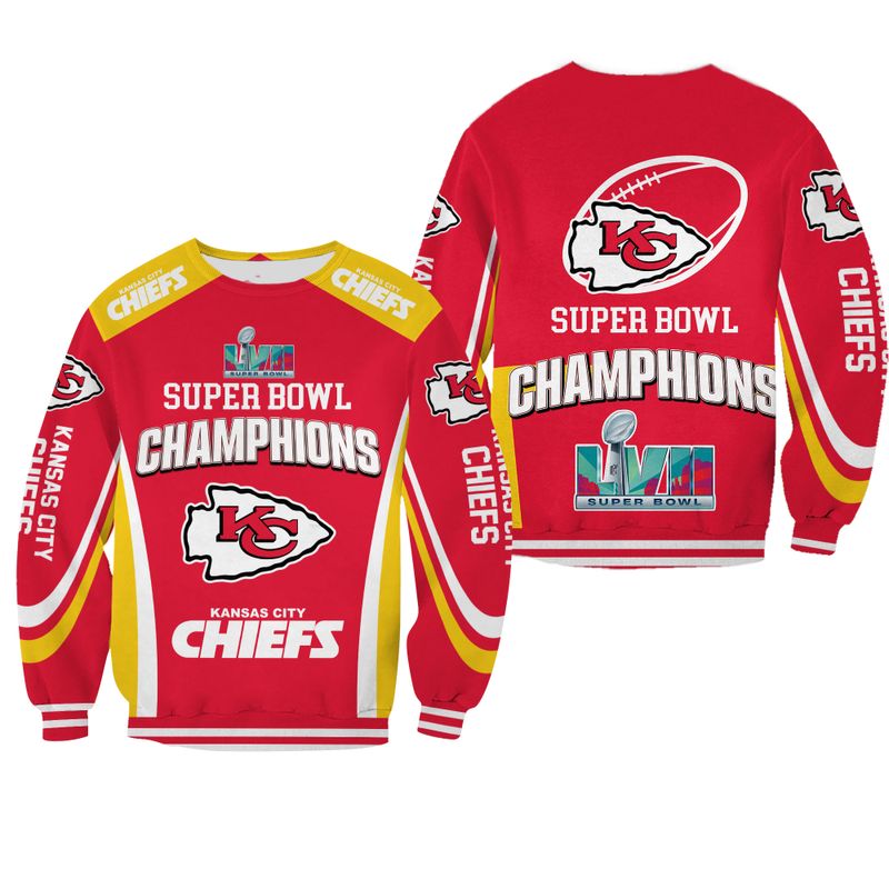 Kansas City Chiefs Super Bowl LVII Hoodie Style Neasalamis