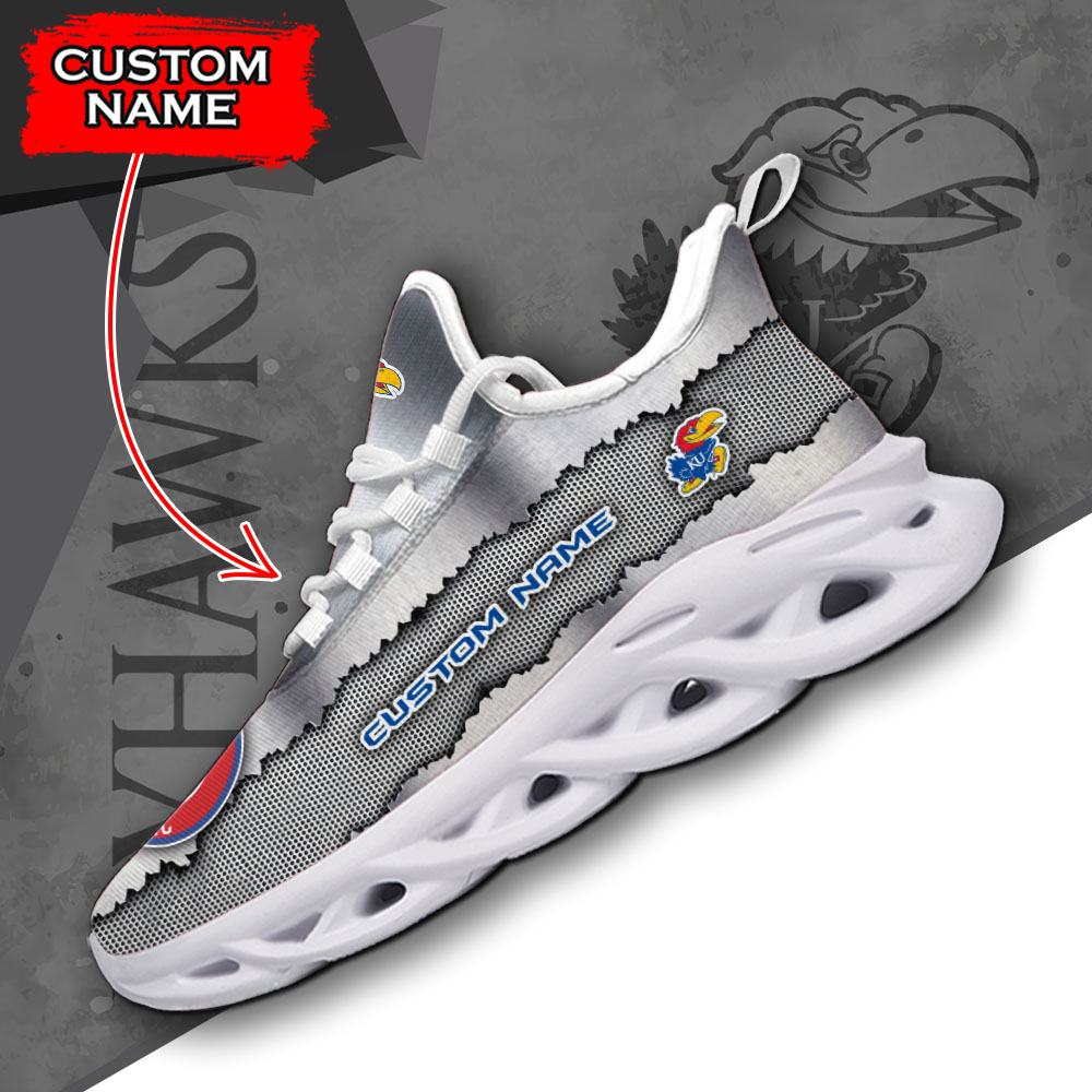 Kansas Jayhawks NCAA Max Soul Shoes Sneakers For Men And Women neasalamis.com