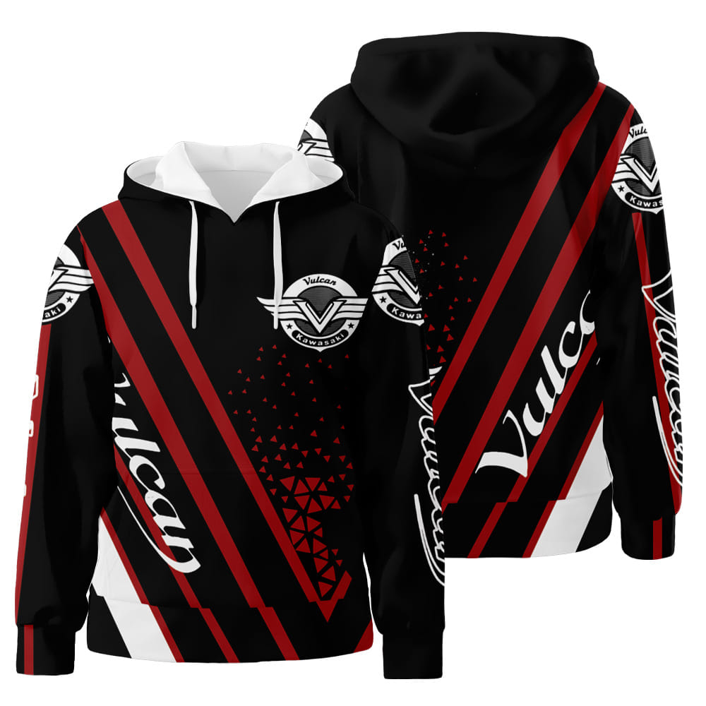 Kawasaki Vulcan 3D All Over Print Hoodie Zip-Up Hoodie Neasalamis