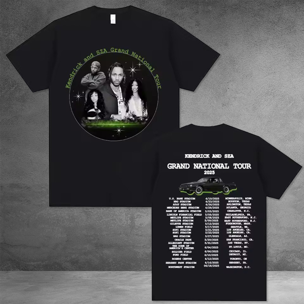 Kendrick Lamar And SZA Grand National Album T-Shirt For People Who Like Music Neasalamis.com