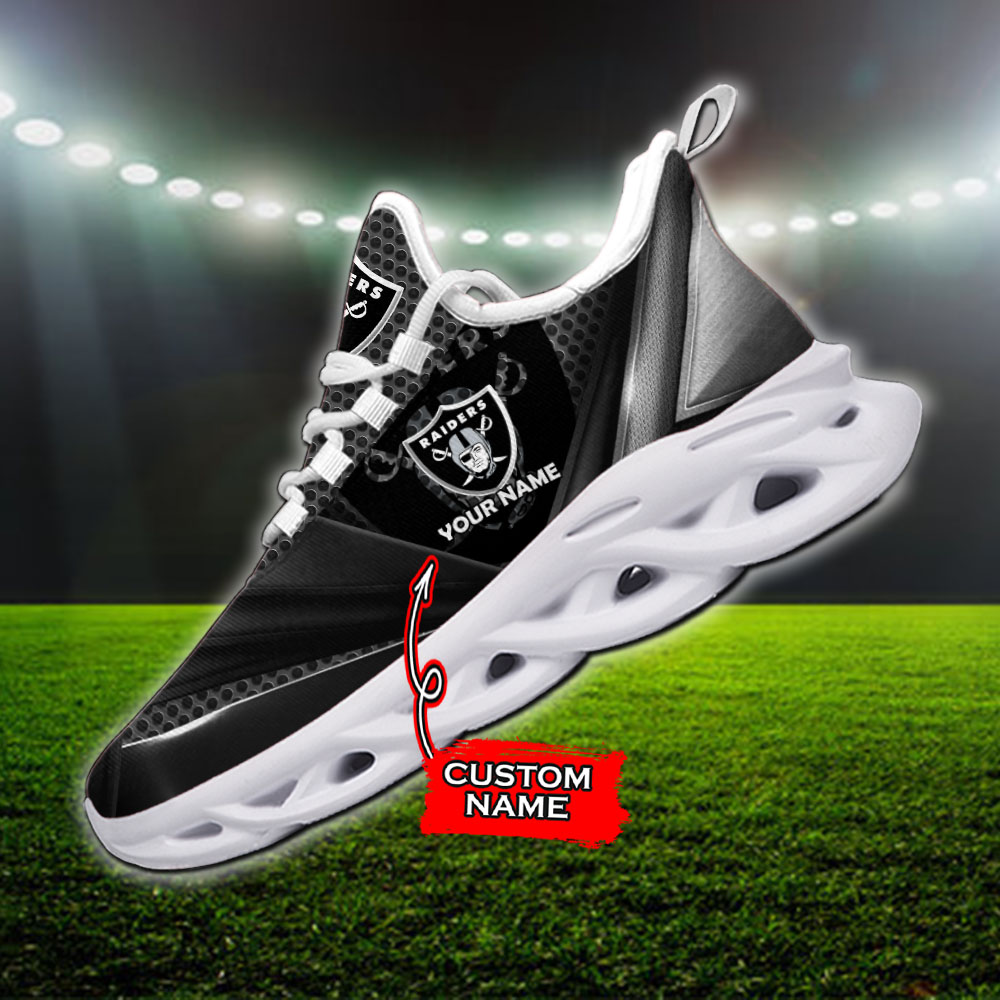 Las Vegas Raiders NFL Max Soul Shoes Sneakers For Men And Women neasalamis.com