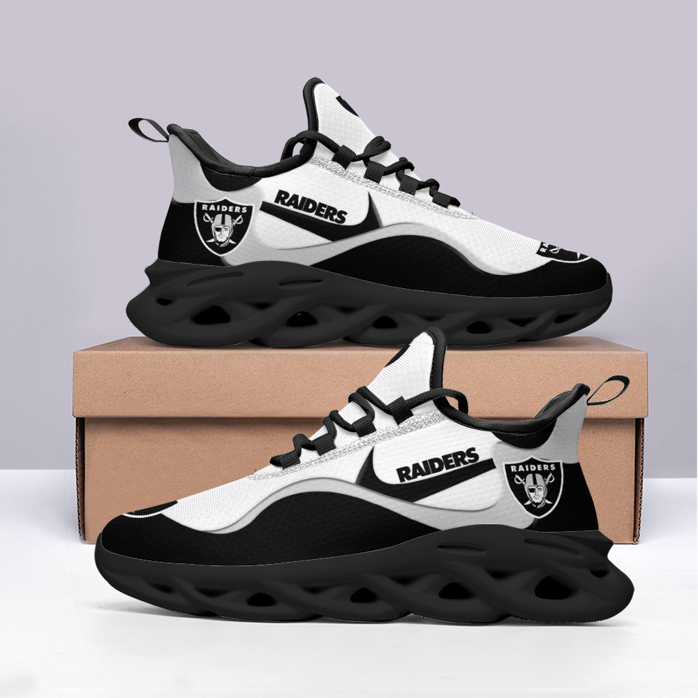Las Vegas Raiders NFL Max Soul Shoes Sneakers For Men And Women neasalamis.com