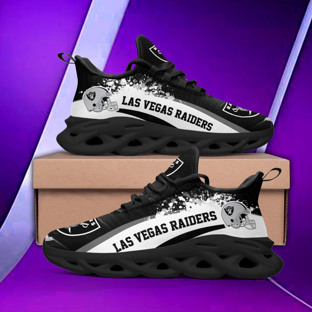 Las Vegas Raiders NFL Max Soul Shoes Sneakers For Men And Women neasalamis.com