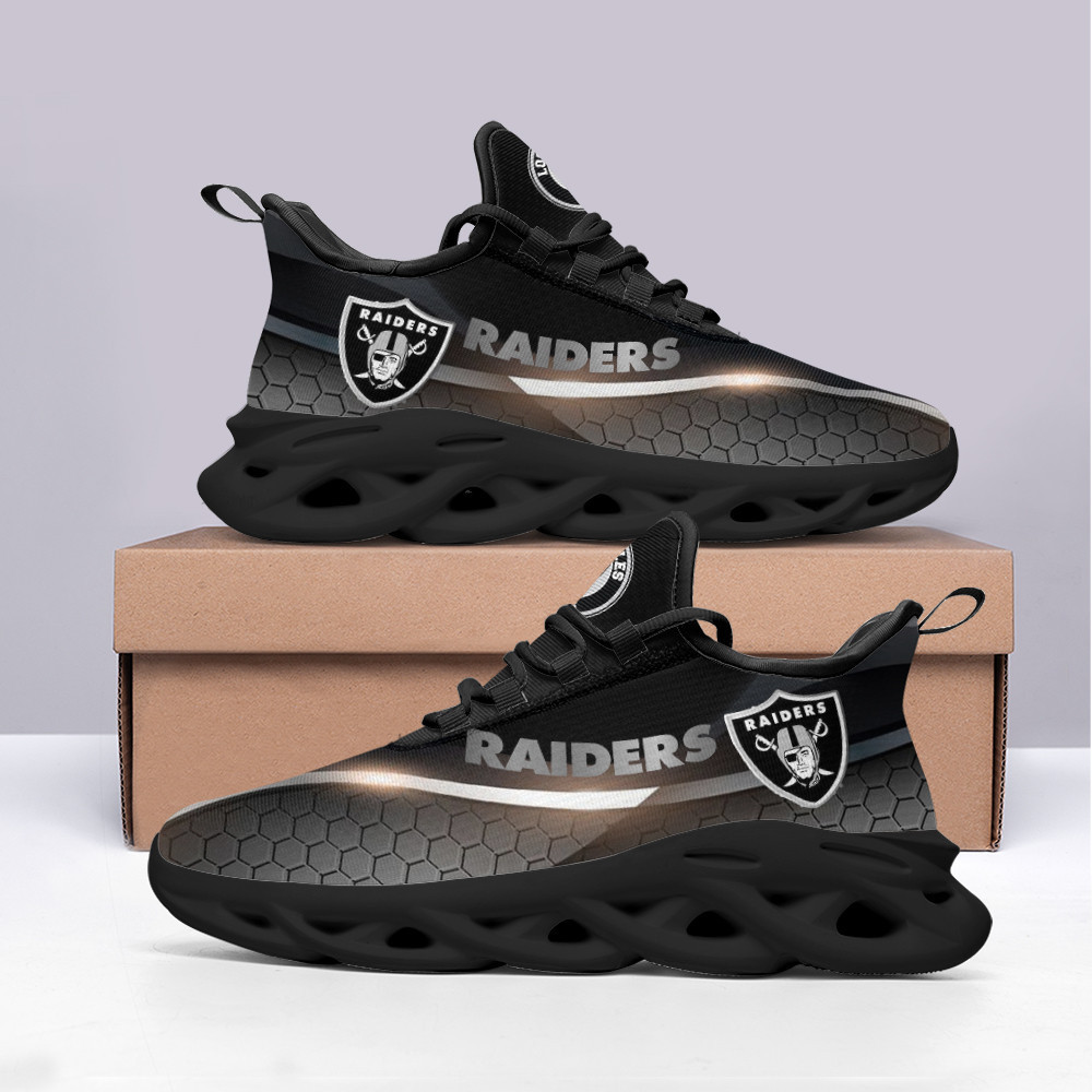 Las Vegas Raiders NFL Max Soul Shoes Sneakers For Men And Women neasalamis.com