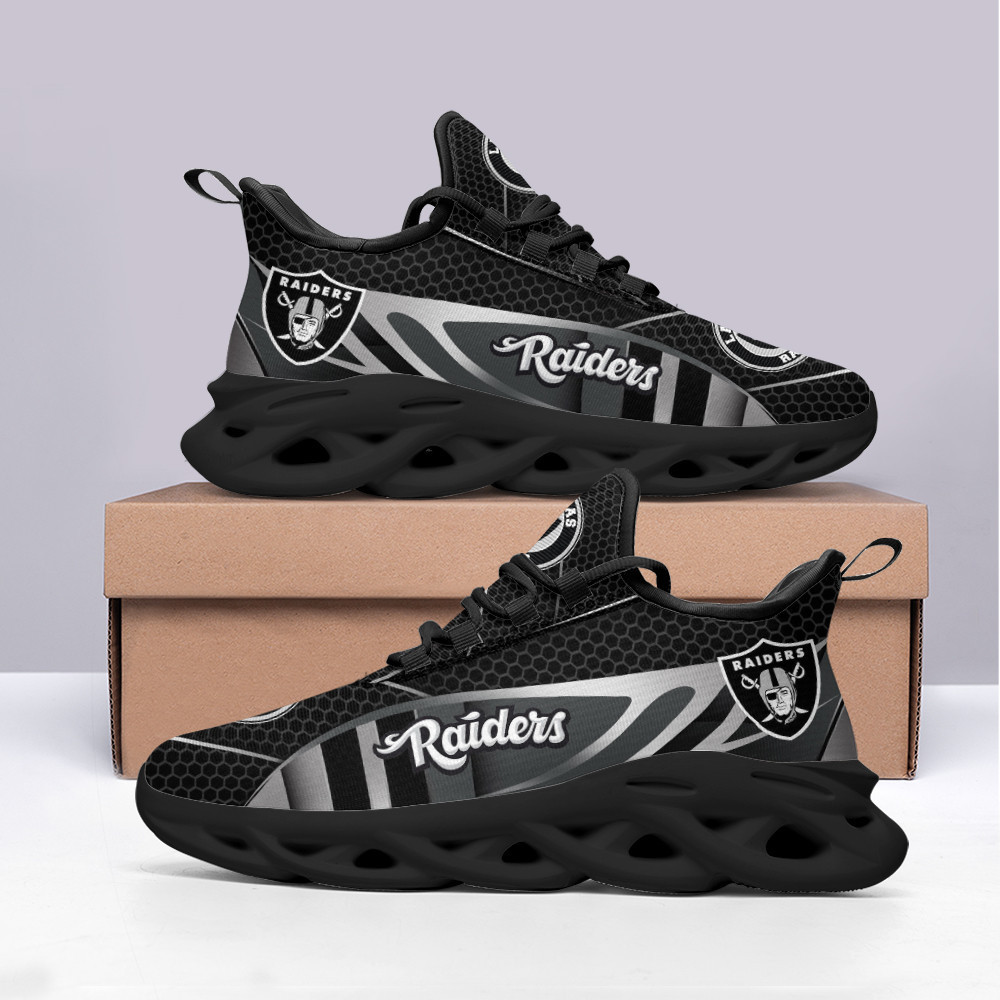 Las Vegas Raiders NFL Max Soul Shoes Sneakers For Men And Women neasalamis.com