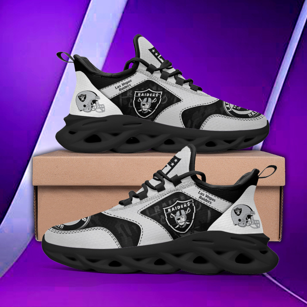 Las Vegas Raiders NFL Max Soul Shoes Sneakers For Men And Women neasalamis.com