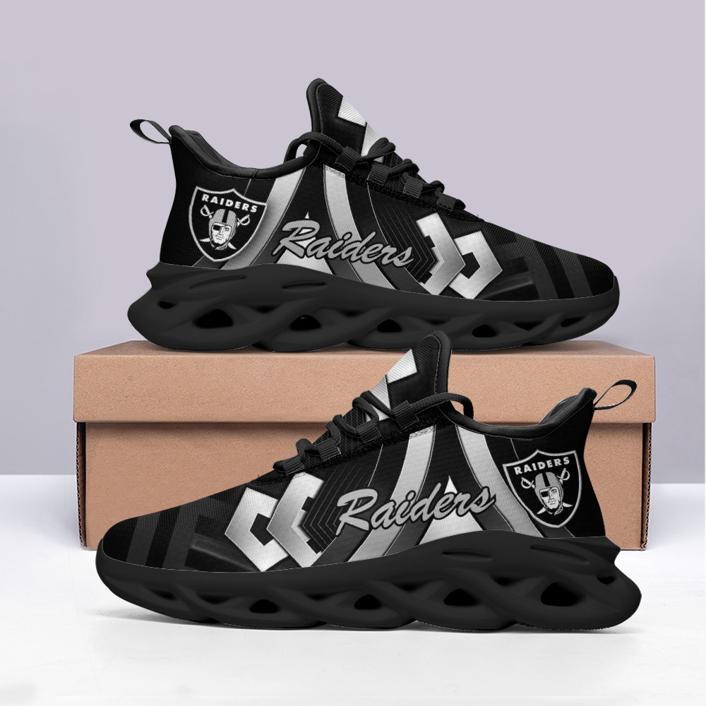 Las Vegas Raiders NFL Max Soul Shoes Sneakers For Men And Women neasalamis.com