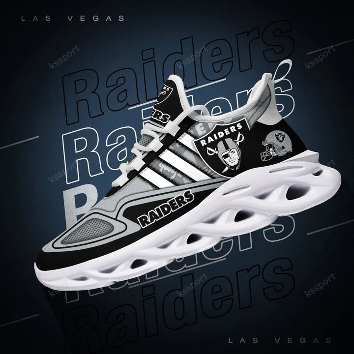 Las Vegas Raiders NFL Max Soul Shoes Sneakers For Men And Women neasalamis.com