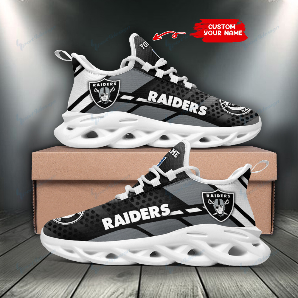 Las Vegas Raiders NFL Max Soul Shoes Sneakers For Men And Women neasalamis.com
