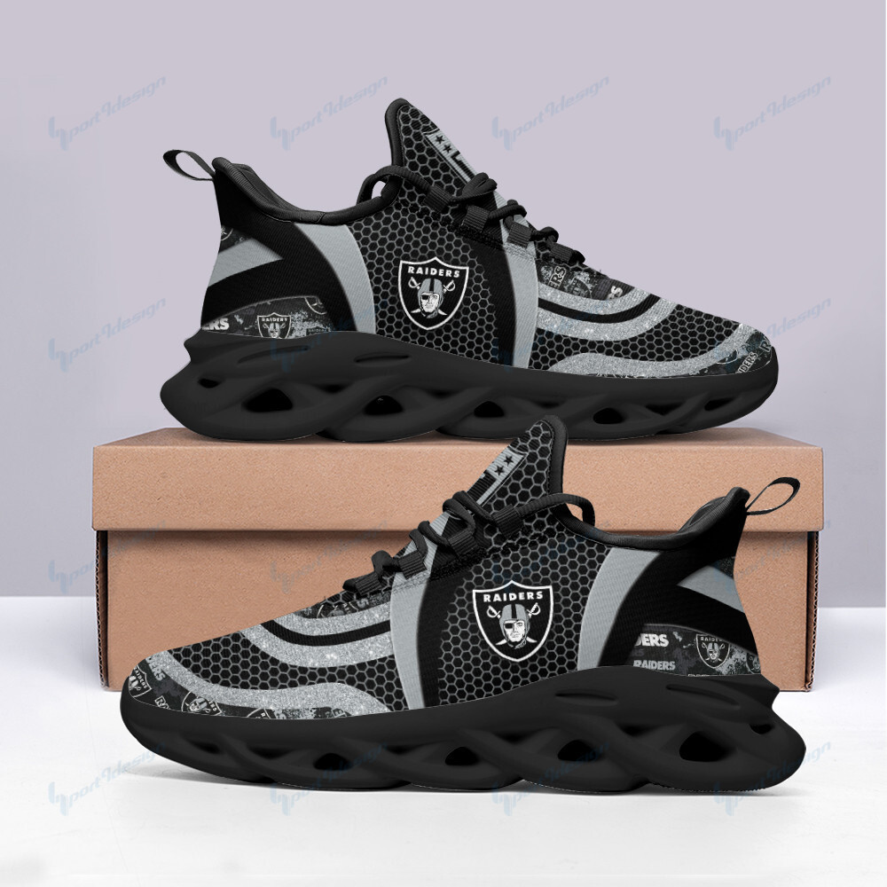 Las Vegas Raiders NFL Max Soul Shoes Sneakers For Men And Women neasalamis.com