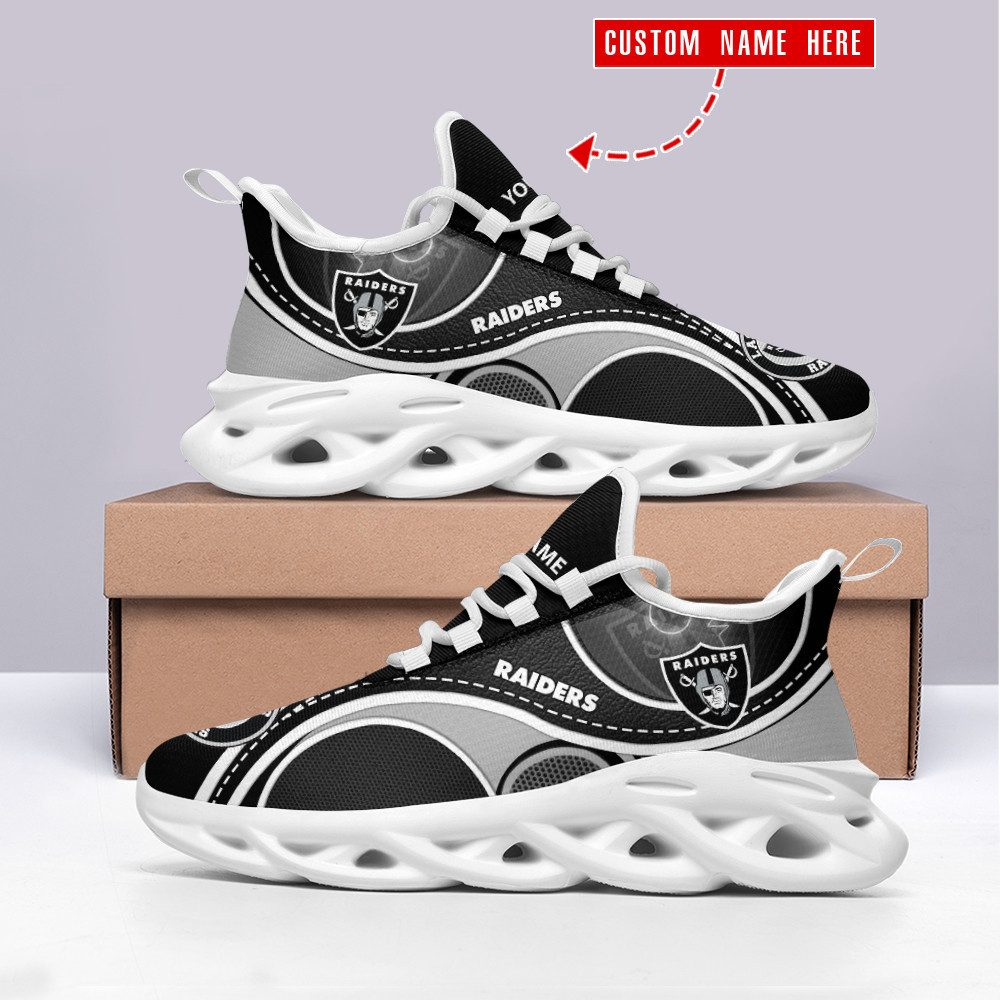 Las Vegas Raiders NFL Max Soul Shoes Sneakers For Men And Women neasalamis.com