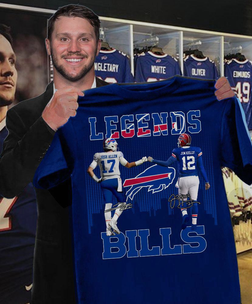 Legends Bills Buffalo Bills T-Shirt Gift Ideas For Football Lovers Neasalamis.com