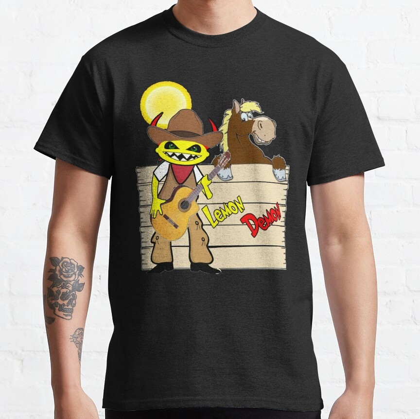 Lemon Demon He Loves His Country T-Shirt Lemondemon Band Merch Neasalamis.com