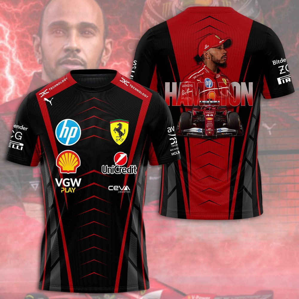 Lewis Hamilton Racing Team T-Shirt Racing Lovers Neasalamis.com