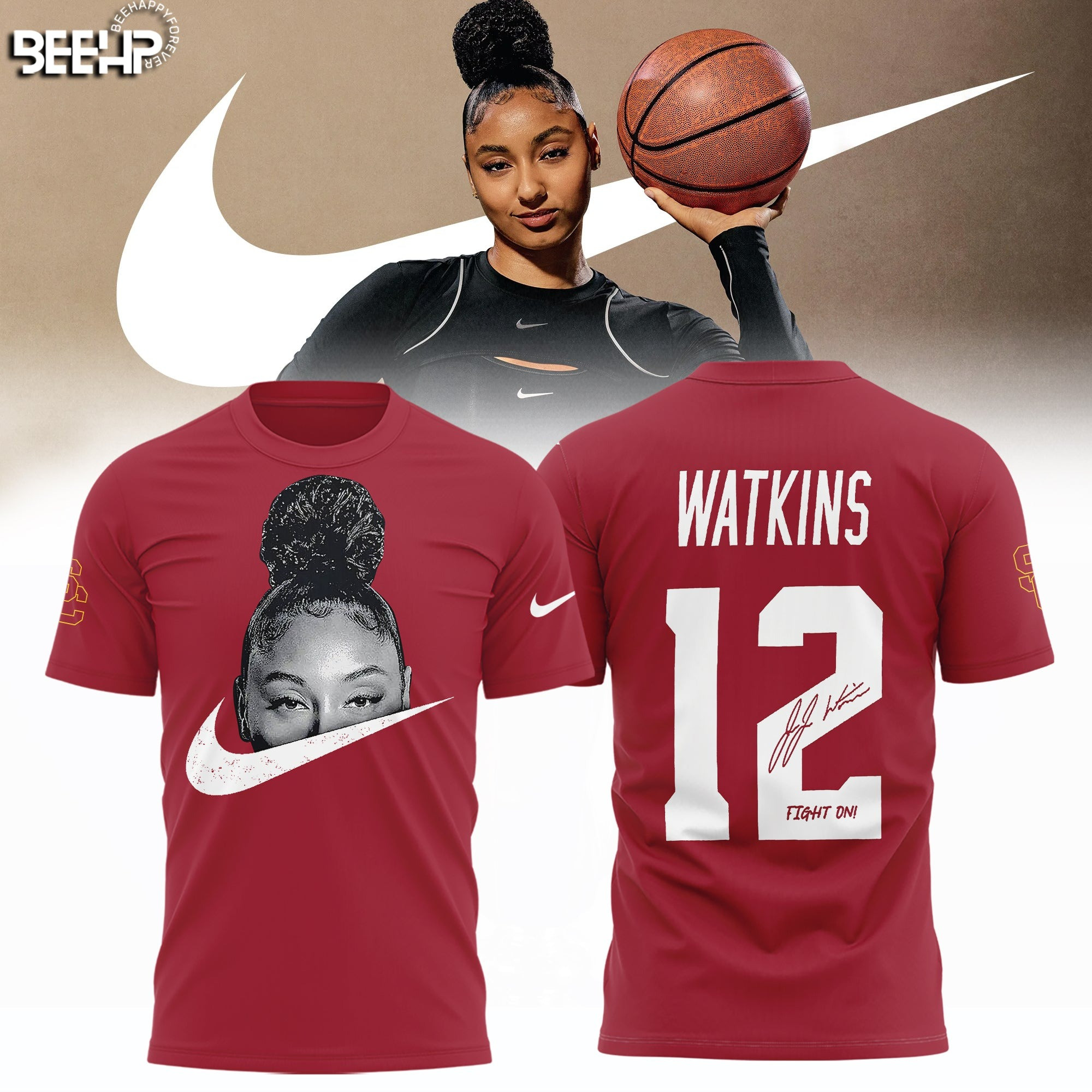 Limited USC Trojan x JuJu Watkins T-Shirt 2025 Unique Gifts For Basketball Fans Neasalamis.com