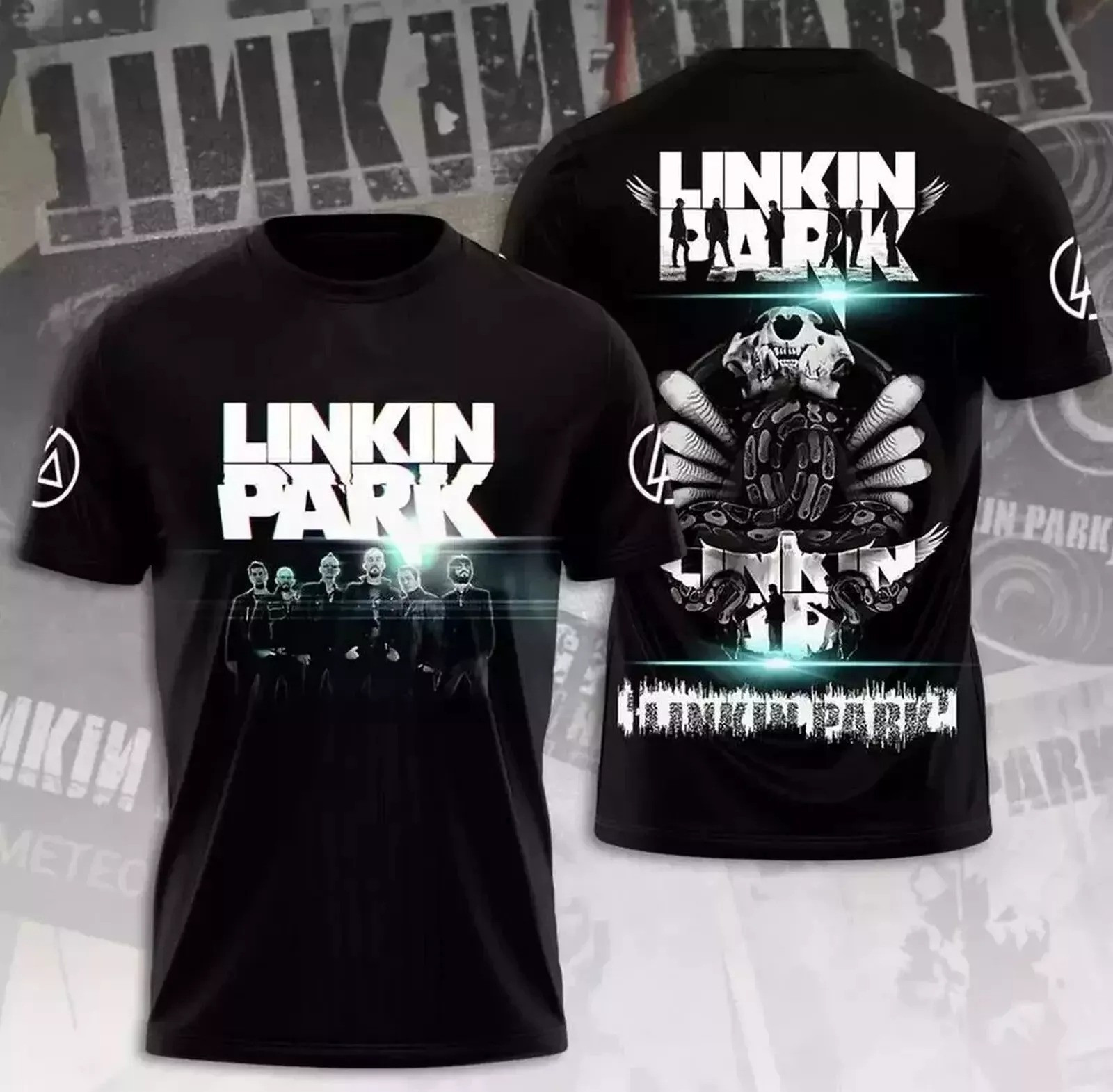 Linkin Park 2025 From Hero World Tour Date Location 3D T-Shirt Gift Fan Neasalamis.com