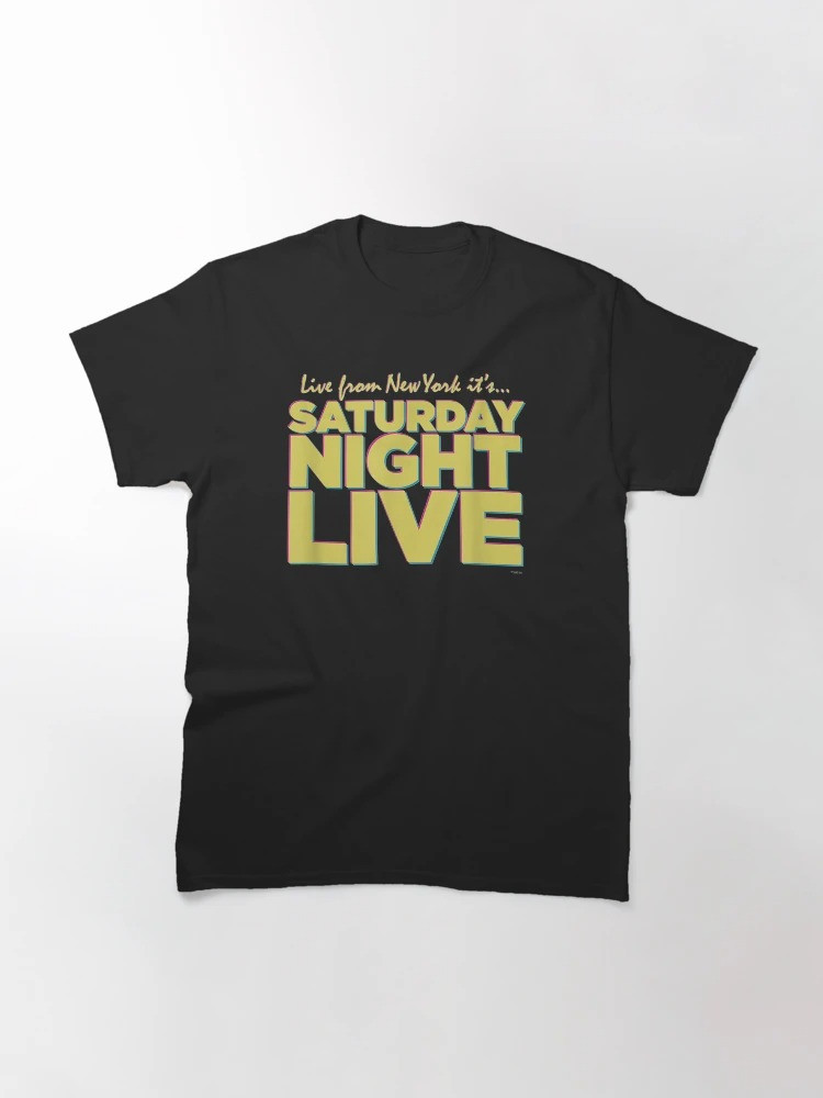 Live From New York It's Saturday Night Live Classic T-Shirt Gift For Dad Neasalamis.com