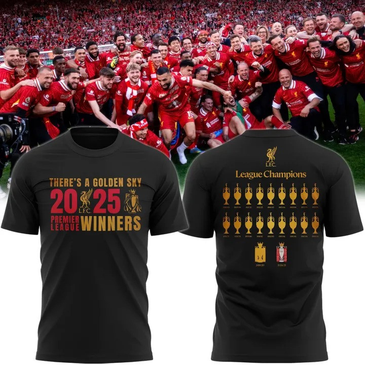 Liverpool Champions Premier League T-Shirt 2025 Gift For Liverpool Fans Neasalamis.com