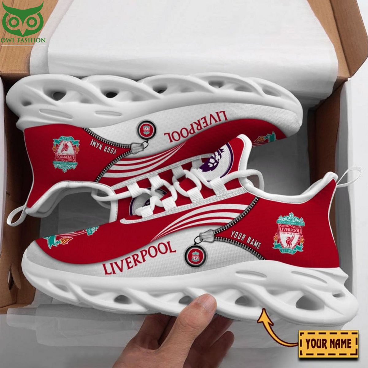 Liverpool F.C Max Soul Shoes Sneakers For Men And Women neasalamis.com