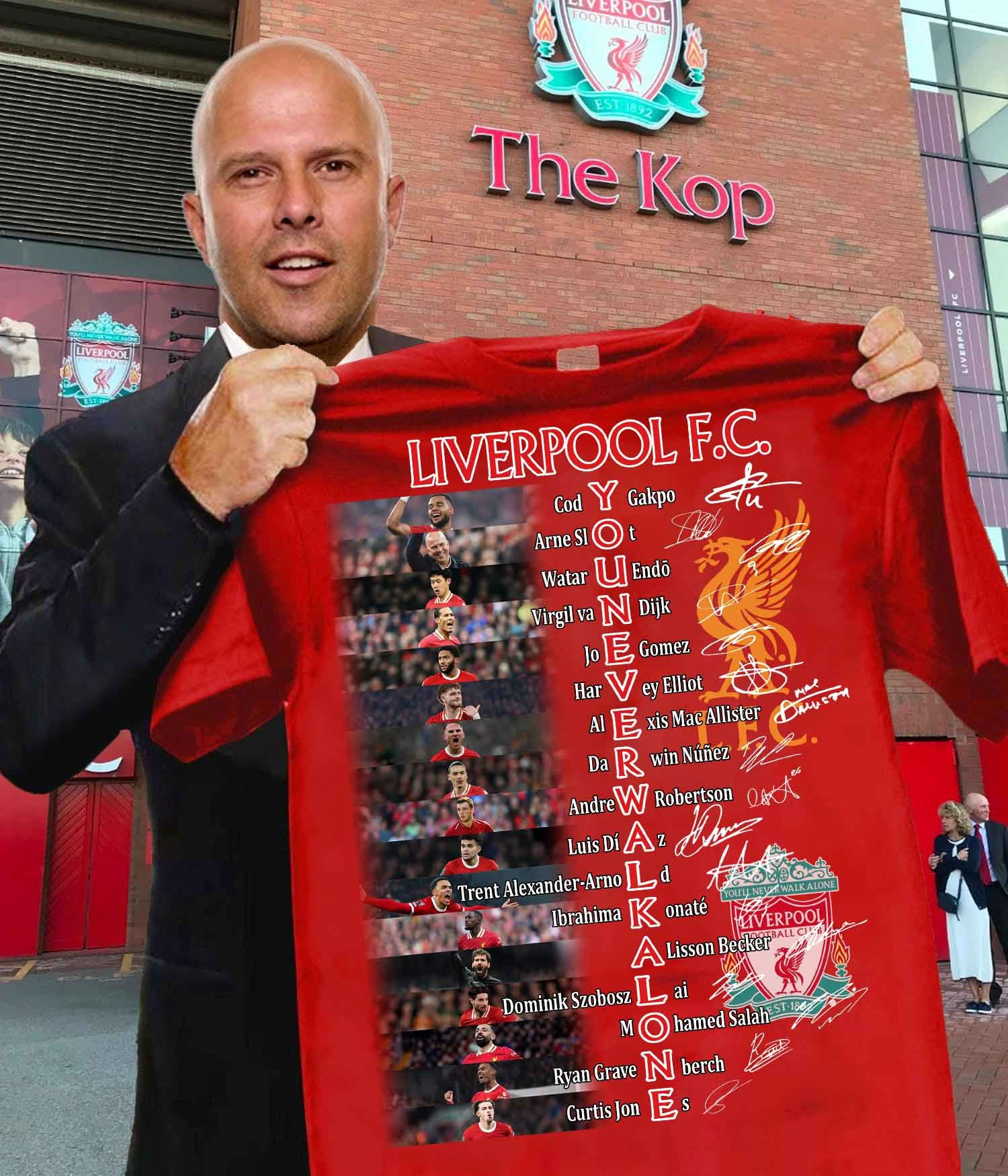 Liverpool F.C Shirt Players Signature Liverpool Football Club For Him Neasalamis.com
