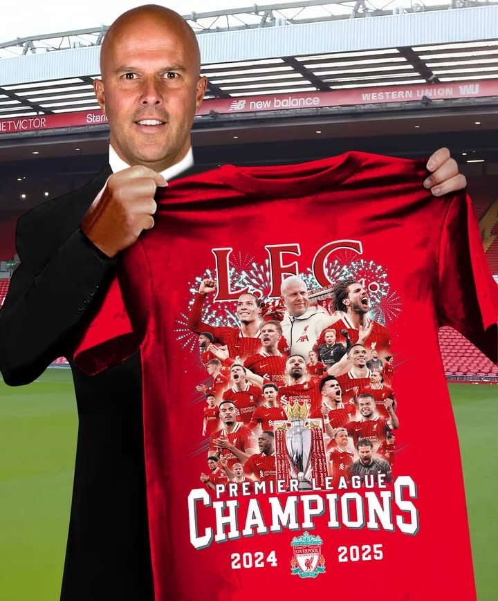 Liverpool FC Champions Never Walk Alone 2025 T-Shirt Gift For Liverpool Fans Neasalamis.com