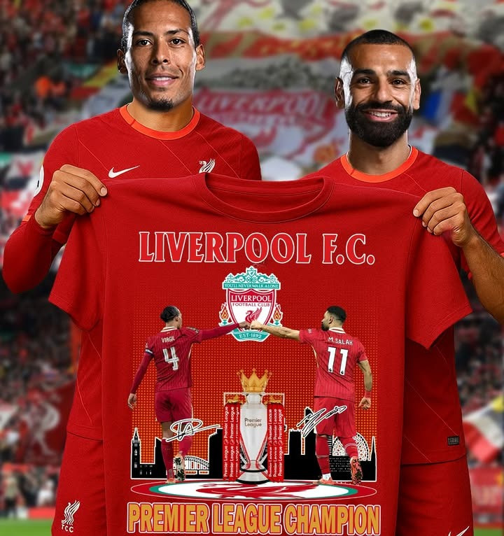 Liverpool Premier League Champions T-Shirt Gift For Liverpool Fans Neasalamis.com