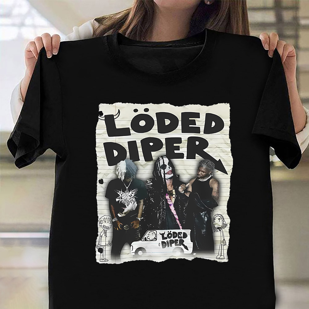 Loded Diper Shirt Loded Diper Opium T-Shirt Neasalamis.com