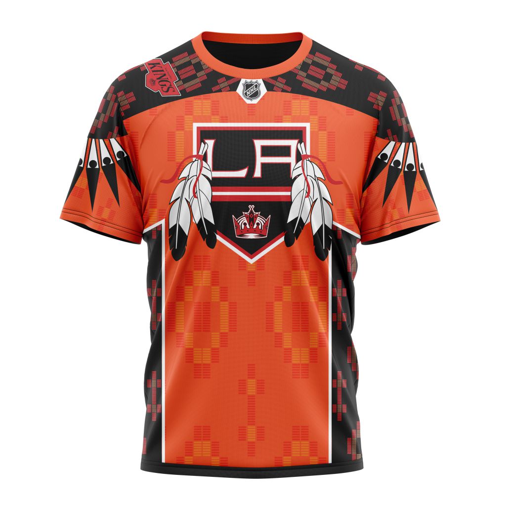Los Angeles Kings Specialized Design Support Child Live Maters Personalized Name And Number T-Shirt Style 91559 Neasalamis.com