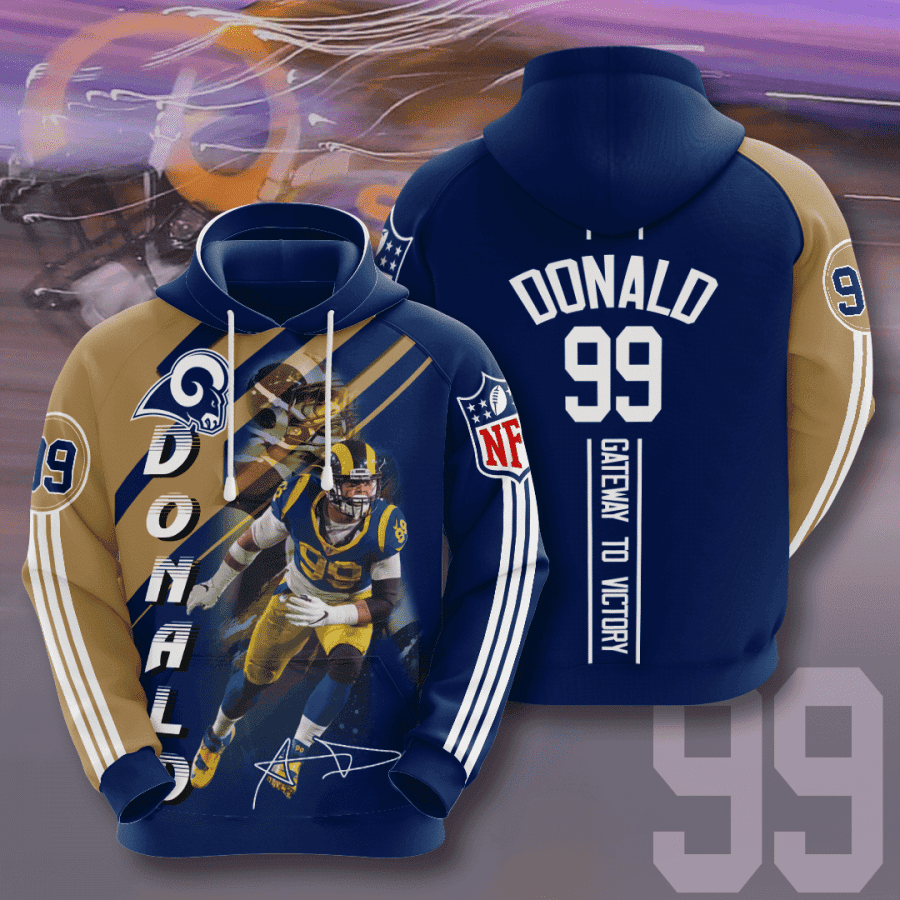 Los Angeles Rams Hoodie Neasalamis