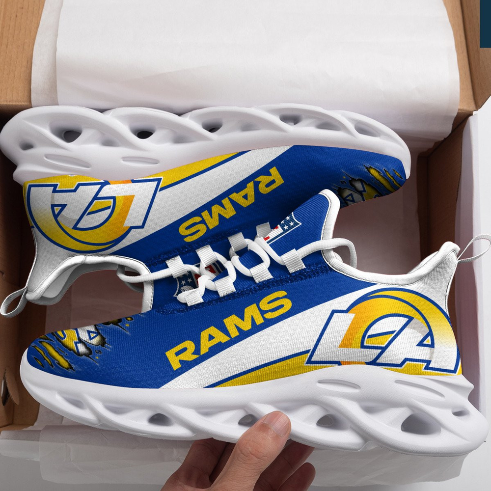 Los Angeles Rams Max Soul Shoes Sneakers For Men And Women neasalamis.com