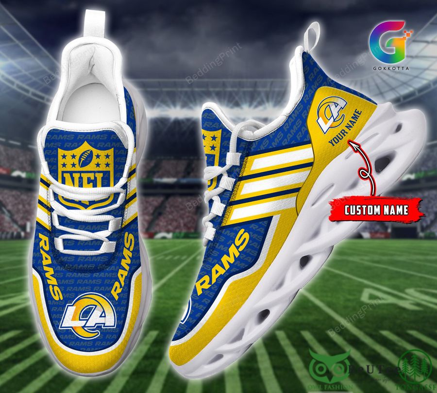 Los Angeles Rams Max Soul Shoes Sneakers For Men And Women neasalamis.com