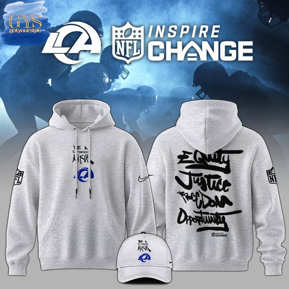 Los Angeles Rams NFL Be A Change Maker Hoodie Neasalamis