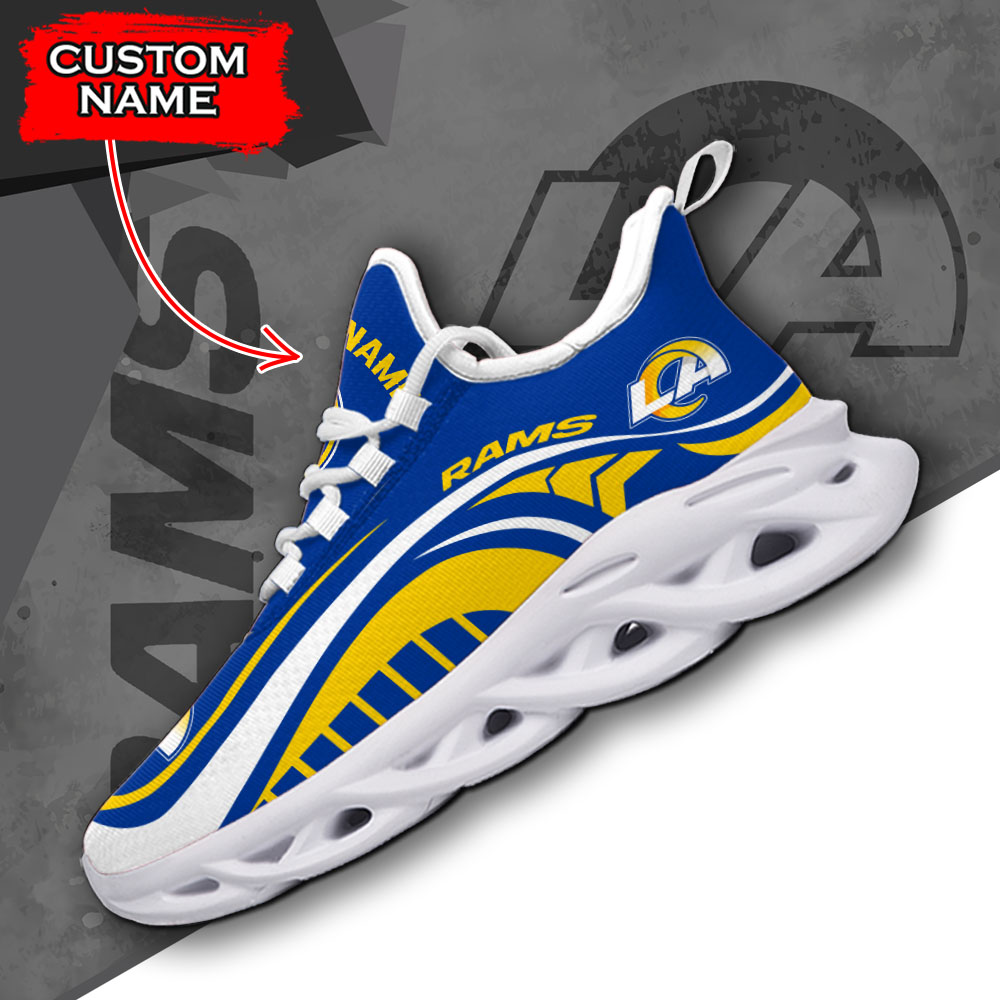 Los Angeles Rams NFL Max Soul Shoes Sneakers For Men And Women neasalamis.com