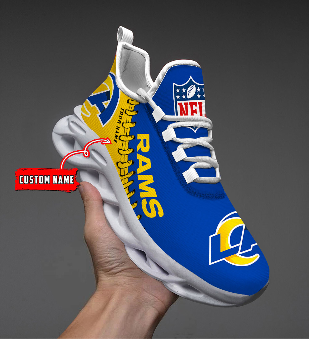 Los Angeles Rams NFL Max Soul Shoes Sneakers For Men And Women neasalamis.com