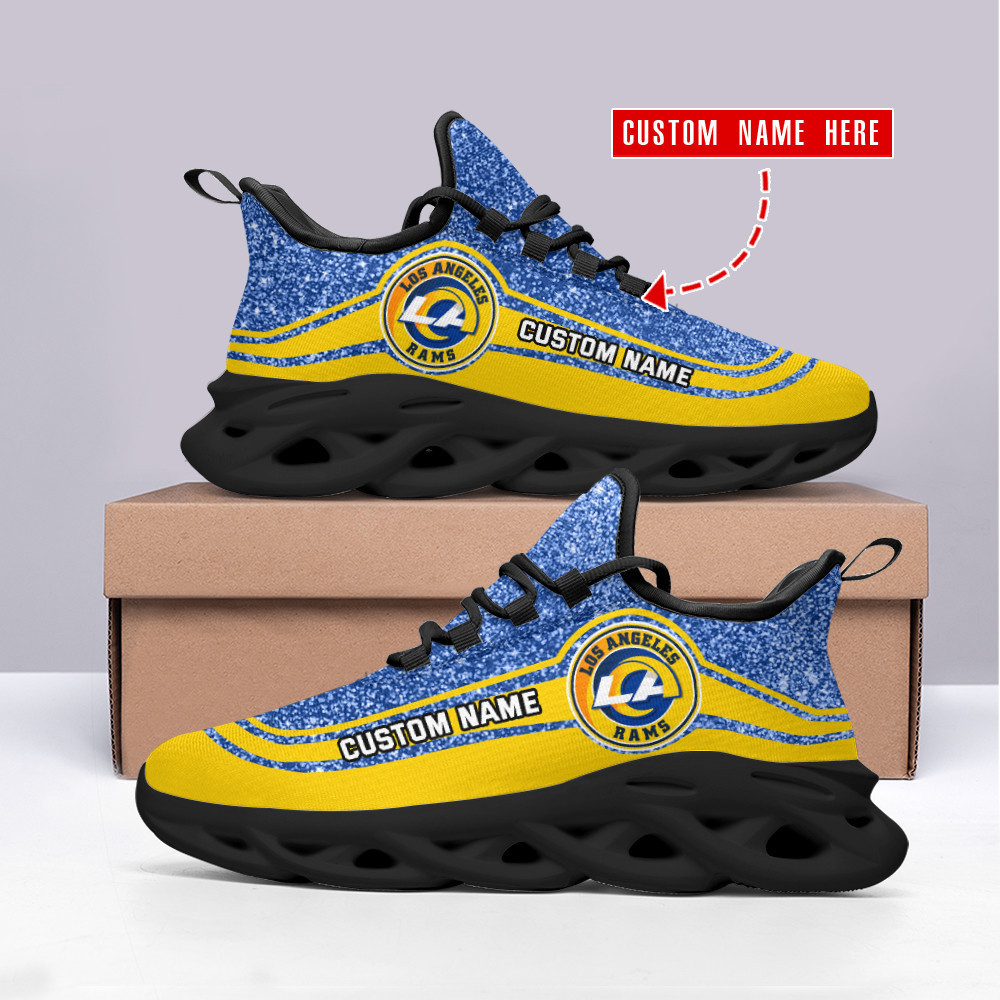 Los Angeles Rams NFL Max Soul Shoes Sneakers For Men And Women neasalamis.com
