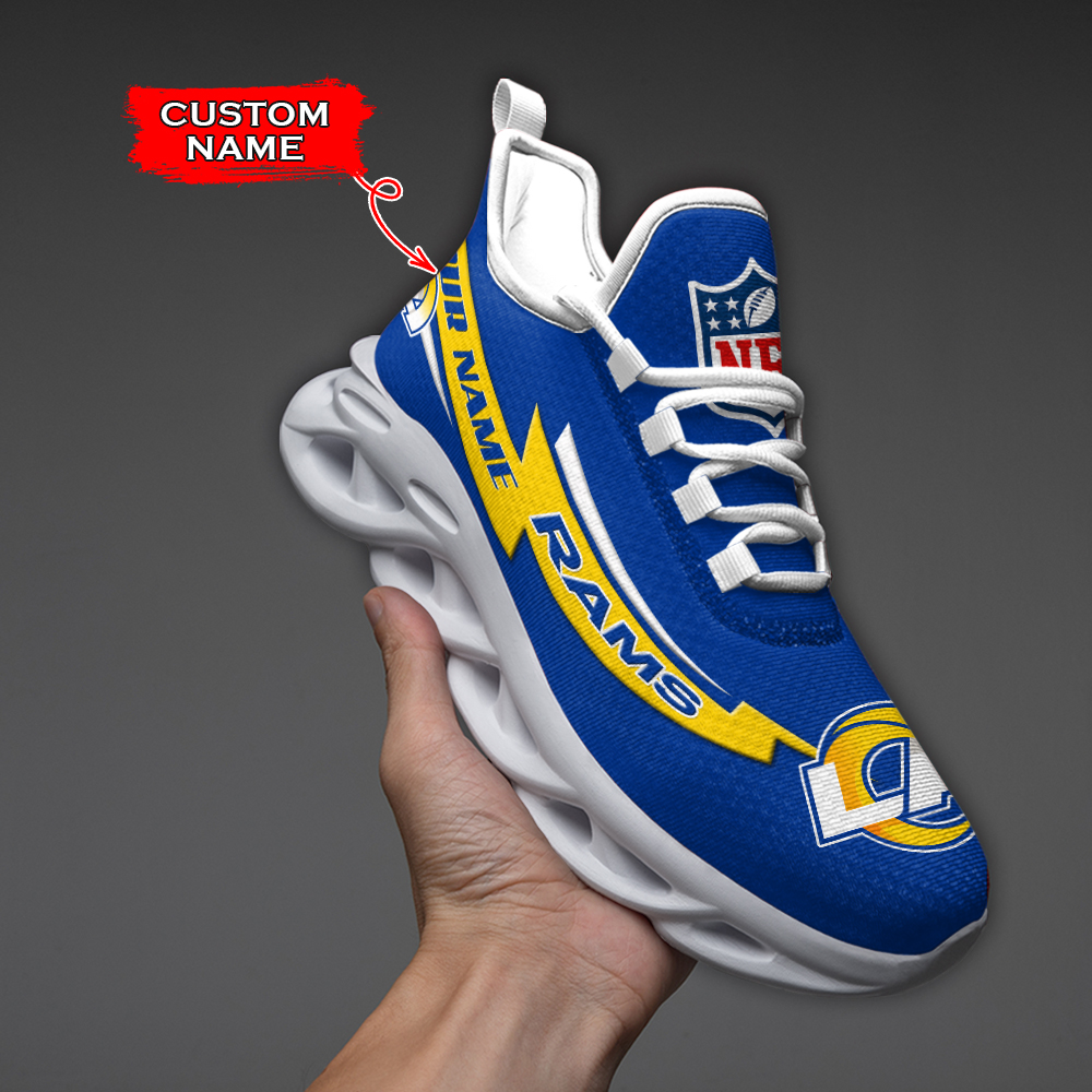 Los Angeles Rams NFL Max Soul Shoes Sneakers For Men And Women neasalamis.com
