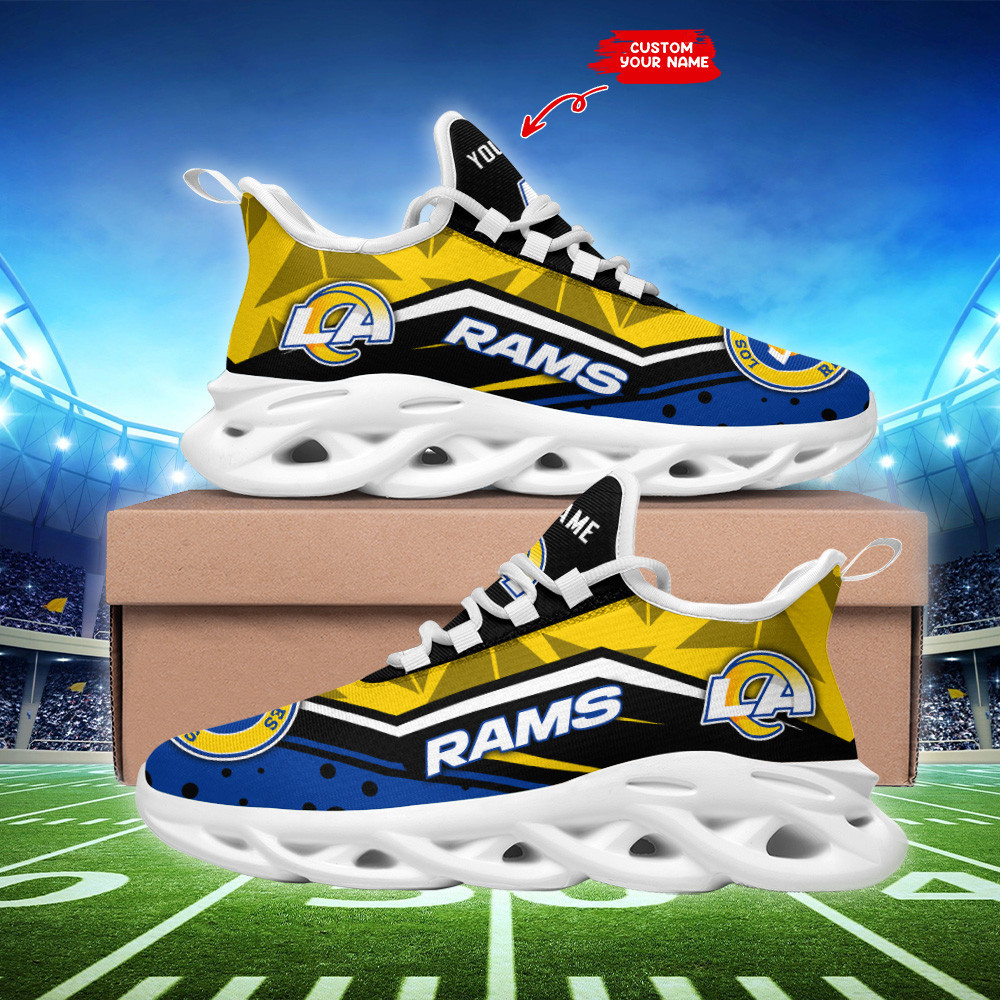 Los Angeles Rams NFL Max Soul Shoes Sneakers For Men And Women neasalamis.com